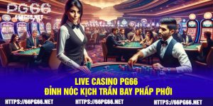 Live Casino PG66 - Đỉnh nóc kịch trần bay phấp phới